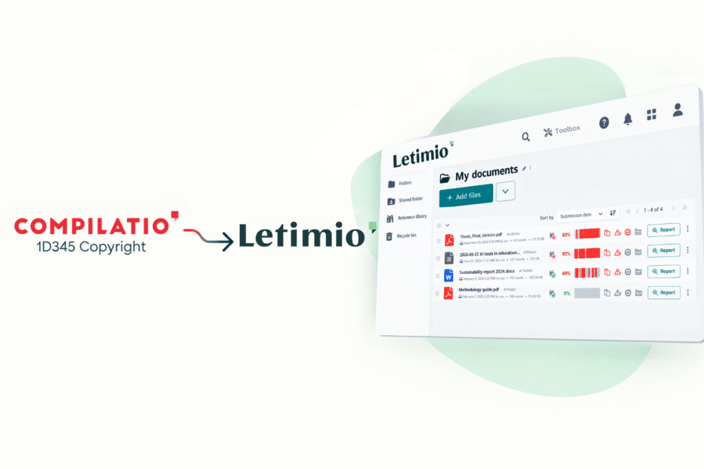 Interface Letimio montrant l’analyse de plusieurs contenus et les résultats des contrôles d’intégrité.